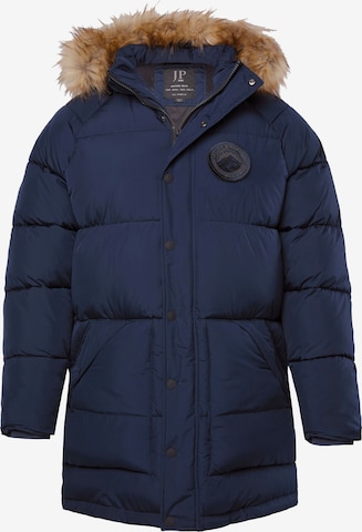 JP1880 Winterparka in Blau: Vorderseite