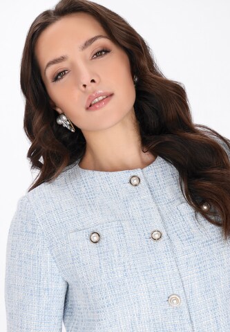 Blazer 'Festive' faina en bleu