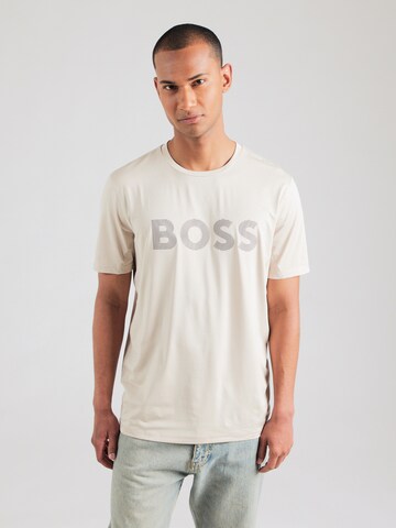 BOSS Funktionsskjorte i beige: forside