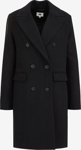 Manteau mi-saison WE Fashion en noir : devant