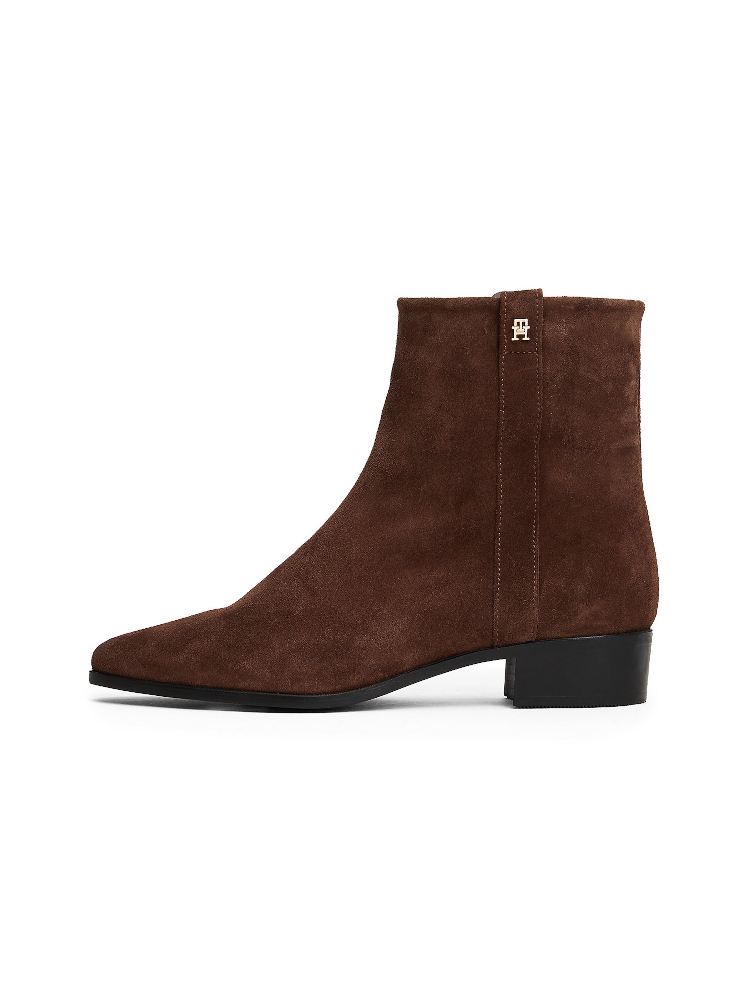 TOMMY HILFIGER Stiefelette in Braun: Vorderseite