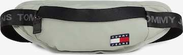 Tommy Jeans Fanny Pack 'Essential Repeat' in Green: front