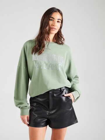 MYLAVIE by Sarah Harrison Sweatshirt i grön: framsida