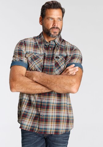 ARIZONA Regular Fit Hemd in Beige