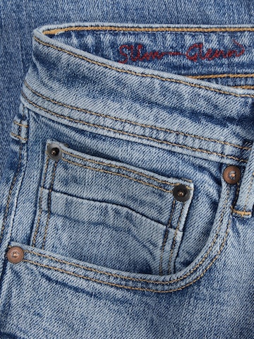 JACK & JONES Slimfit Jeans 'Glenn Cole' in Blauw