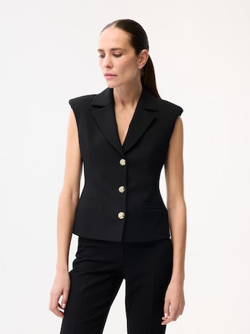 Gilet adl en noir : devant