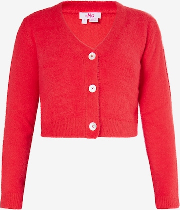 MYMO Knit Cardigan 'Biany' in Red: front