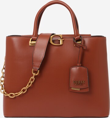 GUESS Tasche 'VIBE' in Braun