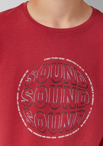 T-Shirt s.Oliver en rouge