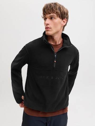 JACK & JONES Trui 'JJALPES' in Zwart
