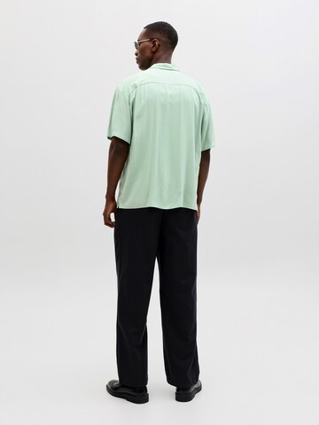 JACK & JONES Классический крой Рубашка 'JJEJEFF' в Зеленый