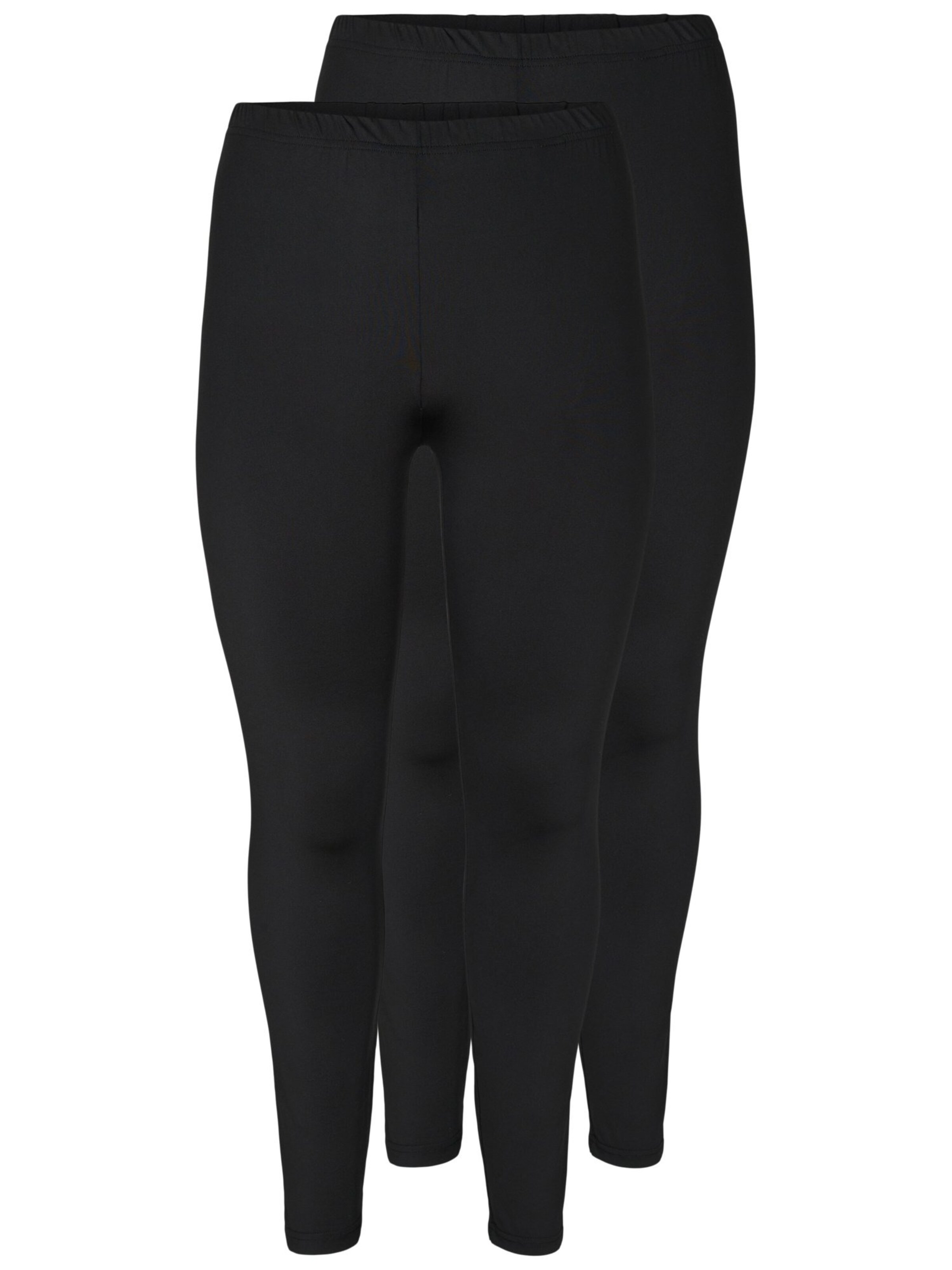 Zizzi Skinny Κολάν σε μαύρο: μπροστά