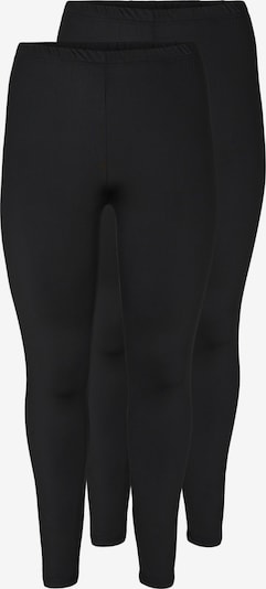 Zizzi Leggings en noir, Vue avec produit