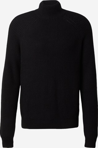 DAN FOX APPAREL Pullover 'Kadir' in Schwarz: predná strana