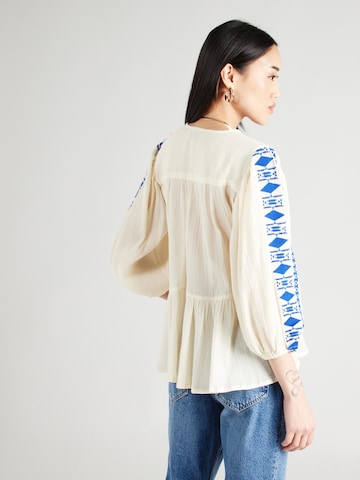 Lollys Laundry Blouse 'Kanpur' in Beige