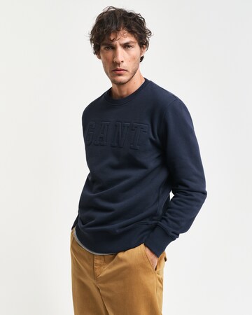 GANT Sweatshirt in Blue: front