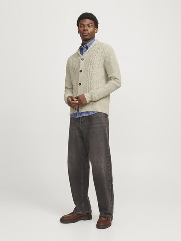 Vestes en maille JACK & JONES en beige