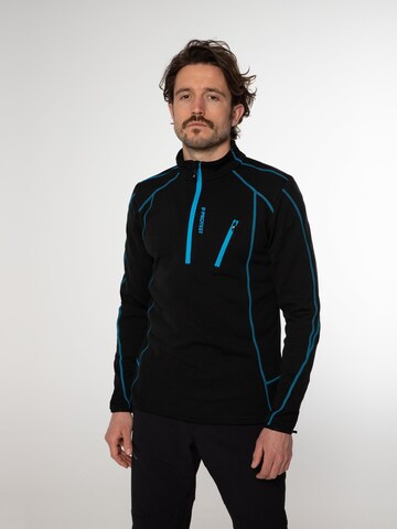 PROTEST Sports sweatshirt 'HUMANS' in Black: front