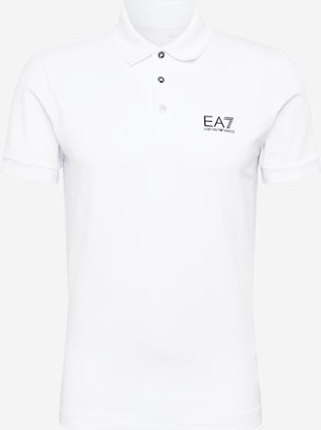 T-Shirt EA7 Emporio Armani en blanc : devant