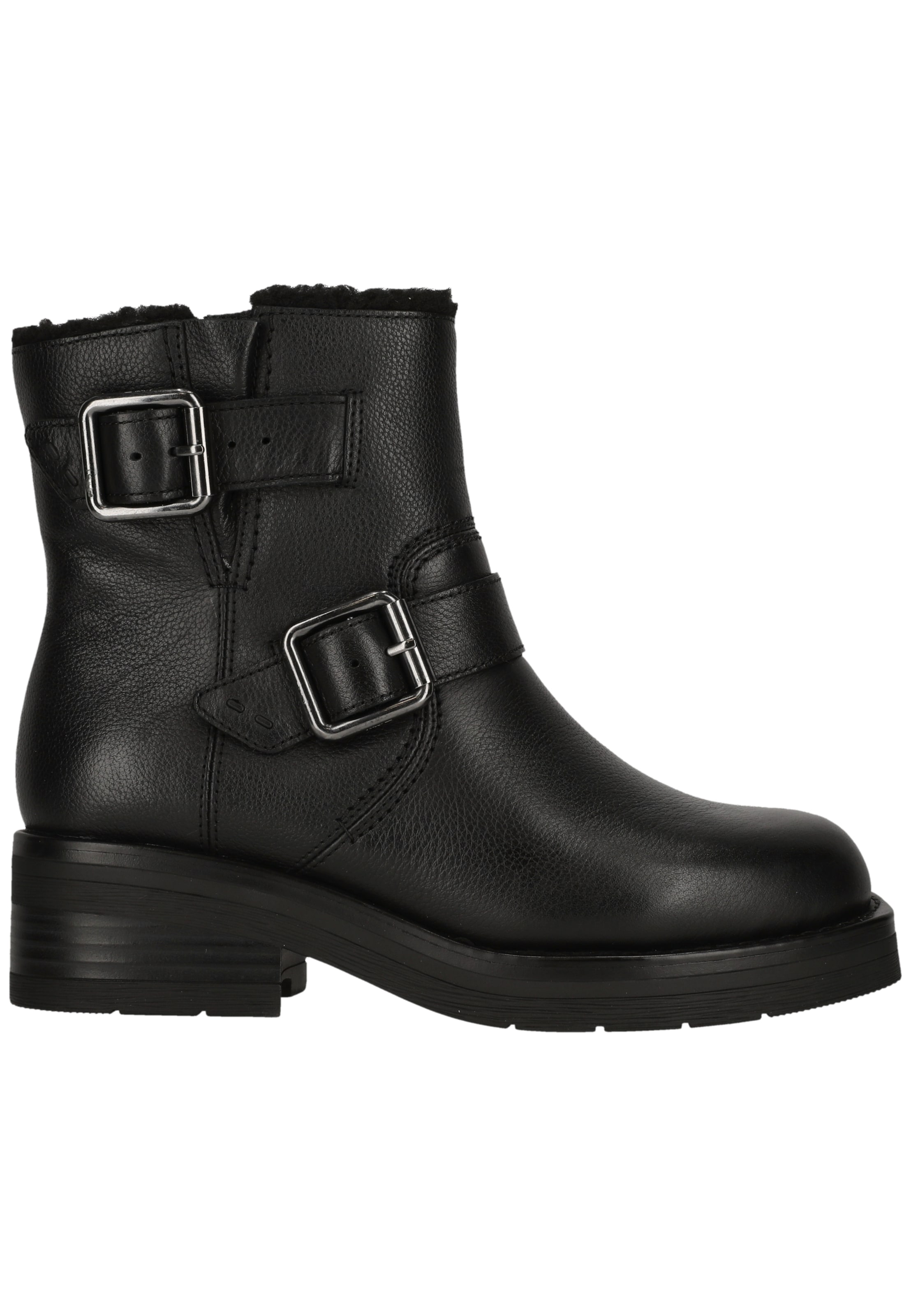 CLARKS Bootie 'Rebelle Buckle' in Black