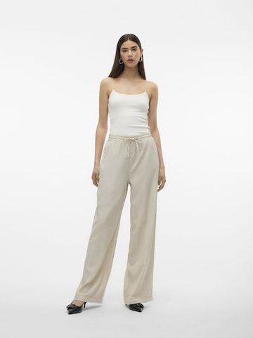 VERO MODA Wide Leg Bukser 'BREE' i hvid