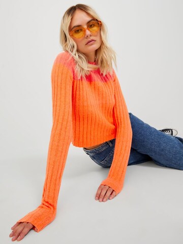 JJXX - Pullover 'Lauren' em laranja