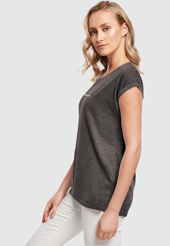 Merchcode Shirt 'WD - Strong As A Woman' in Grey