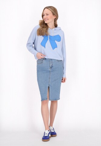 MYMO - Sudadera 'Black to School' en azul