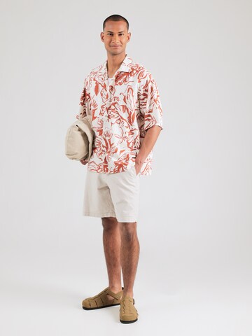 JACK & JONES Comfort fit Srajca 'JORPAROS' | bela barva