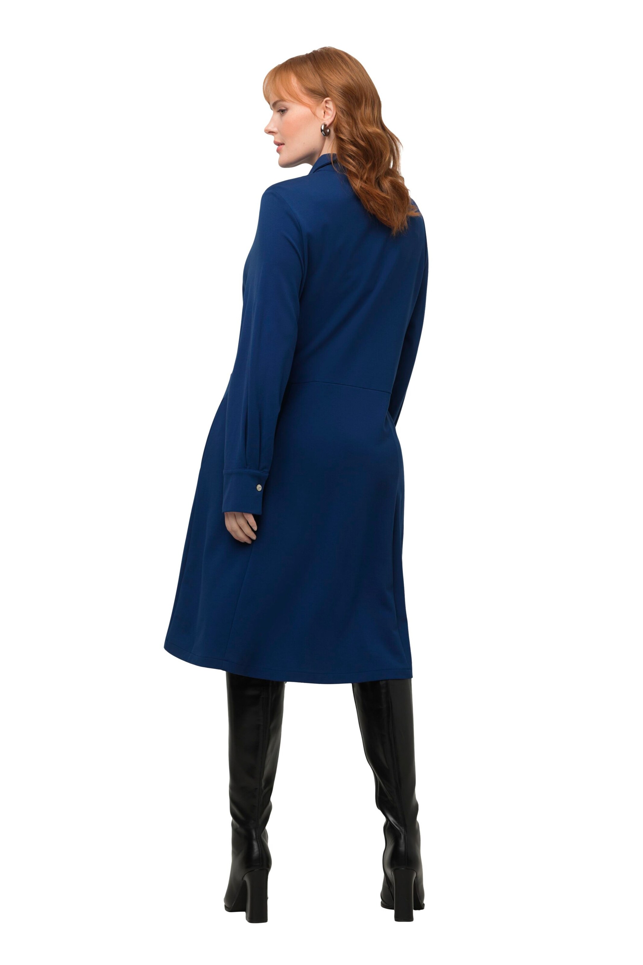 Ulla Popken Blousejurk in Blauw