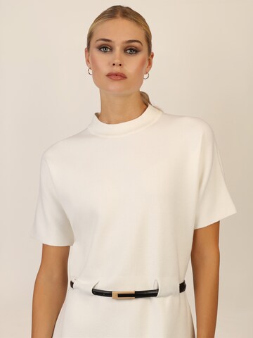 APART Knitted dress in White