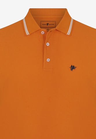 DENIM CULTURE Μπλουζάκι 'Christiano' σε πορτοκαλί