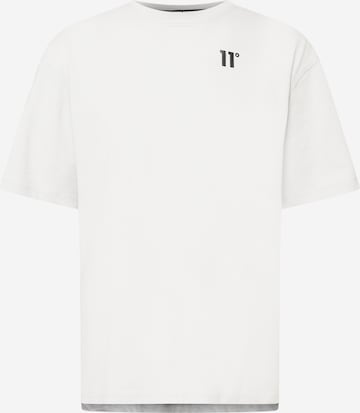 11 Degrees T-Shirt 'FLIGHT' in Grau: predná strana