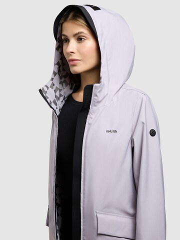 khujo Mantel 'Femke2' in Lila