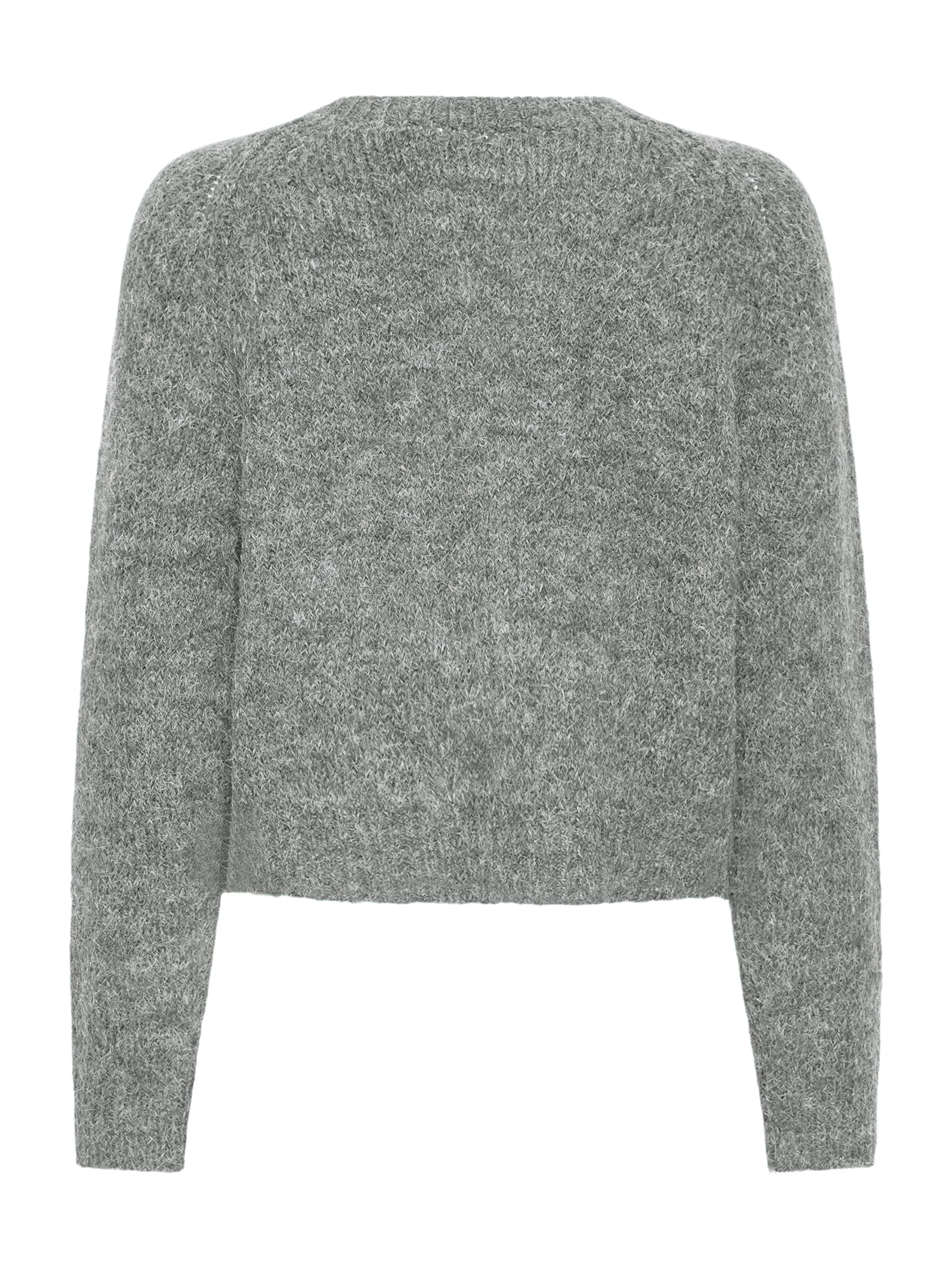 ICHI Вязаная кофта 'IHBELABLUE' в Серый