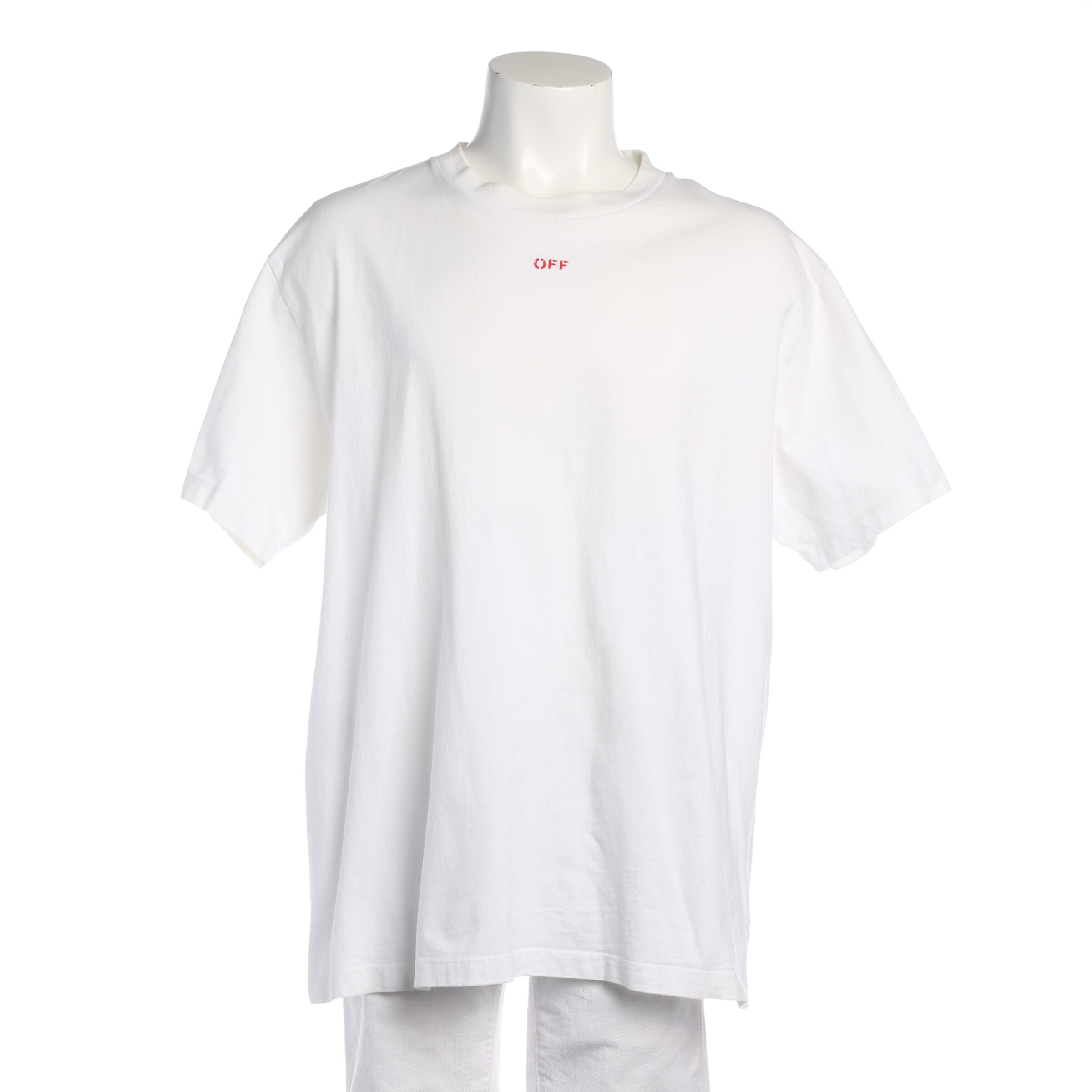 Off-White T-Shirt S in Rot: Vorderseite