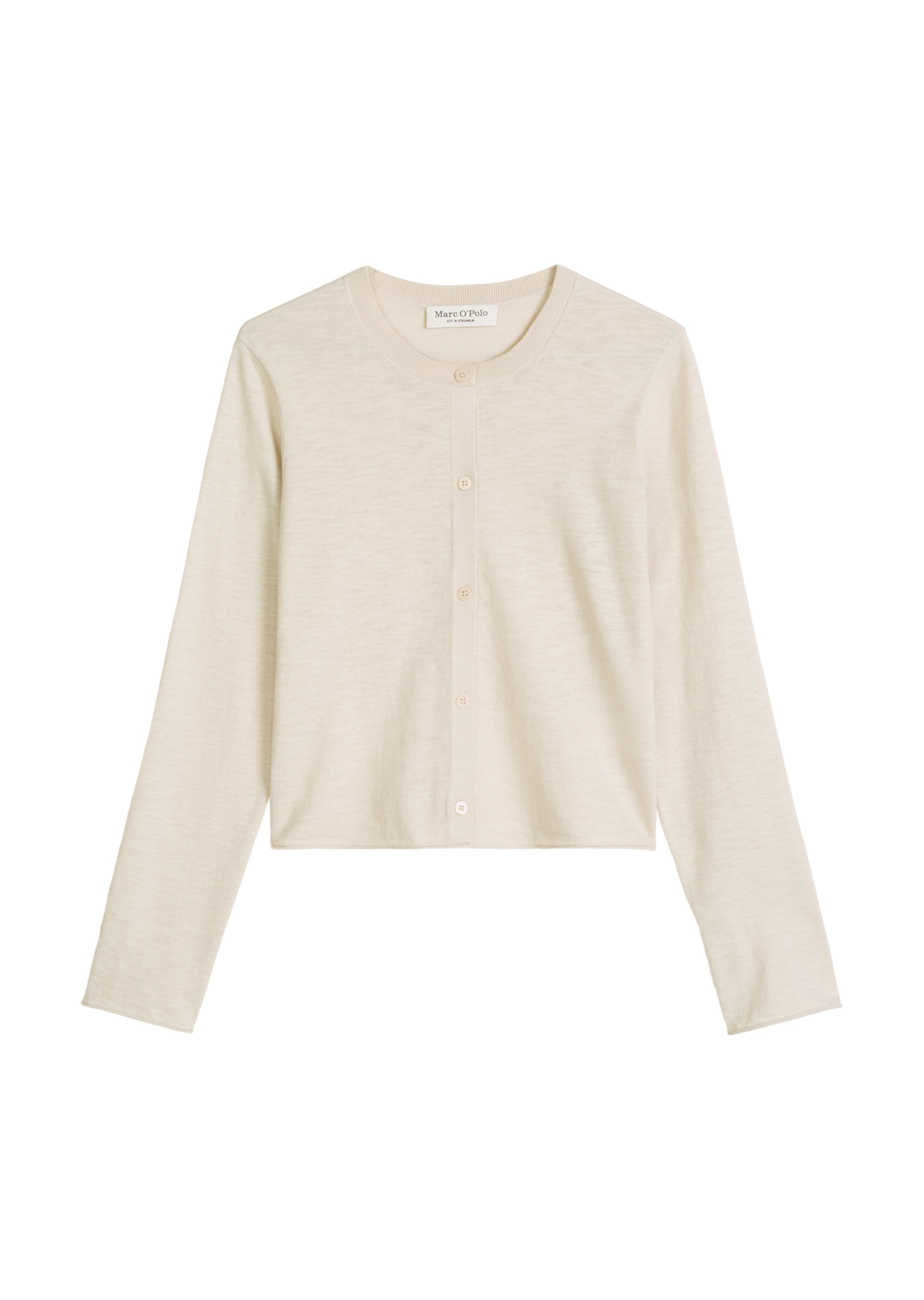 Cardigan Marc O'Polo en gris : devant