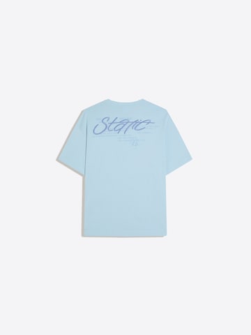T-Shirt Bershka en bleu