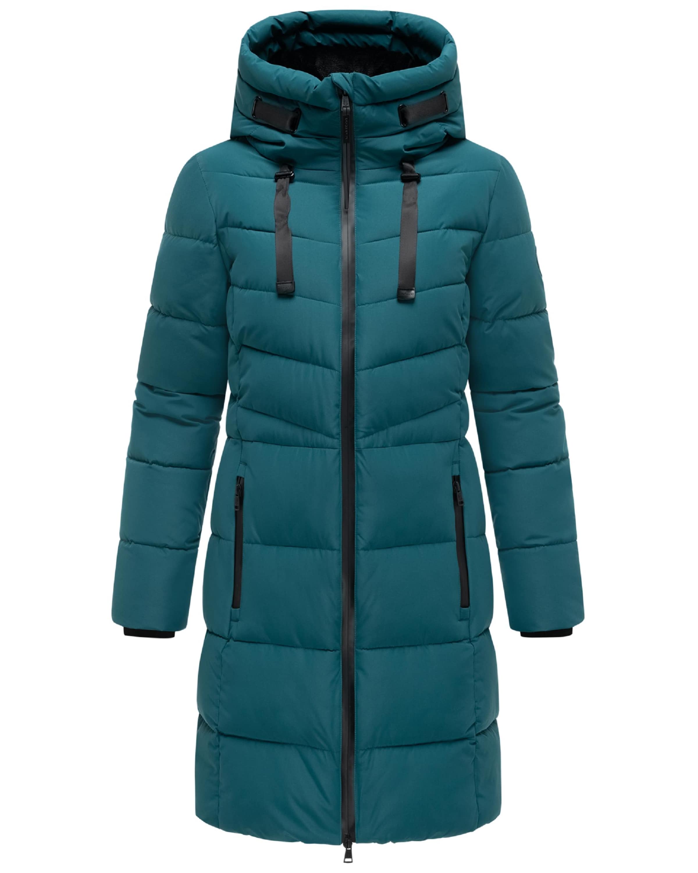 Cappotto invernale 'Natsukoo XVI' di MARIKOO in verde: frontale