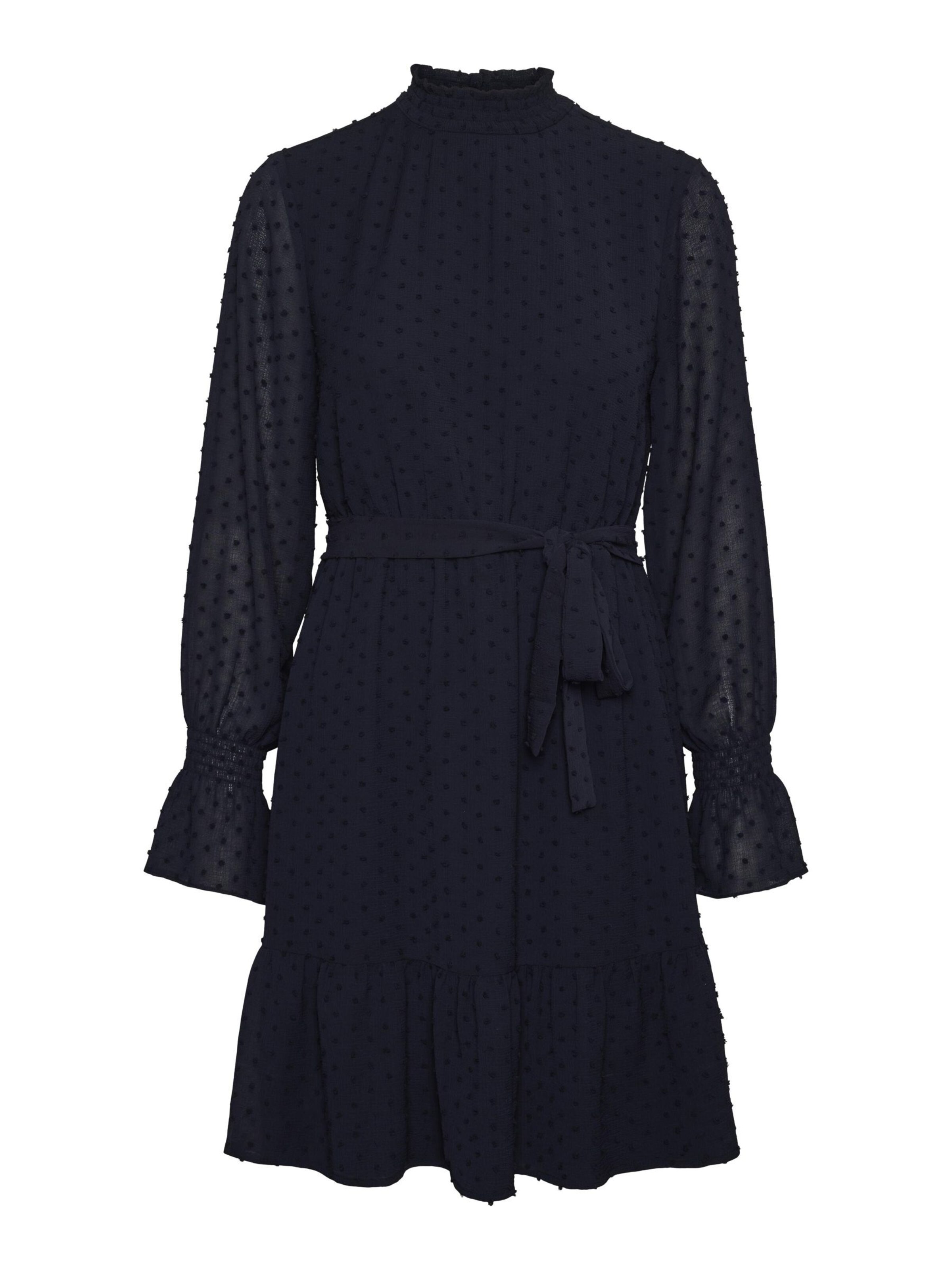 VERO MODA Kleid 'LUNA' in Blau: Vorderseite