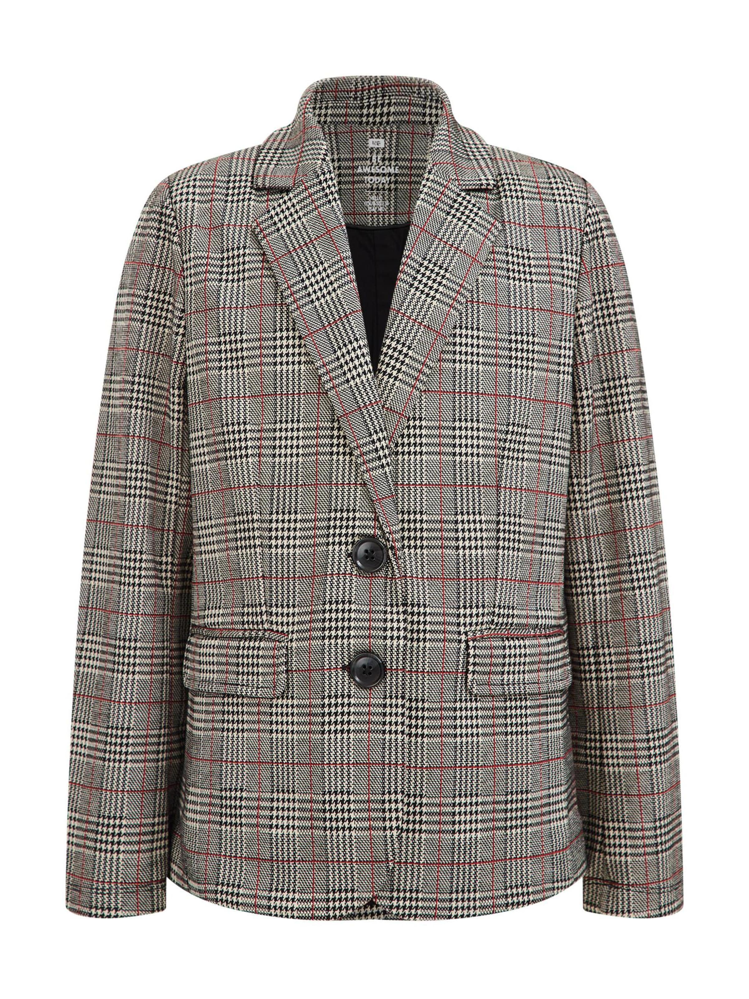 WE Fashion - Blazer en gris: frente