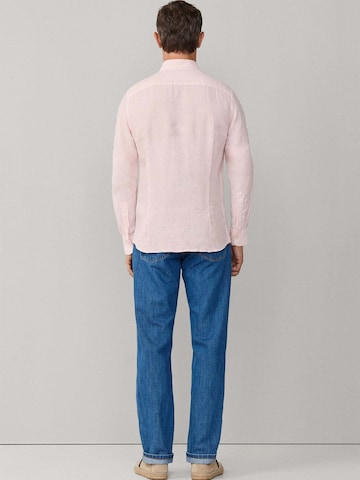 Hackett London Regular Fit Hemd 'ESS' in Pink