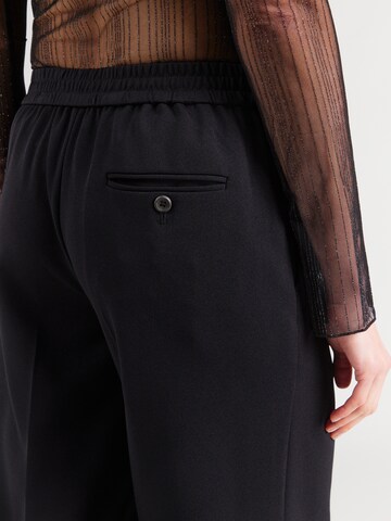 Calvin Klein Обычный Плиссированные брюки в Черный