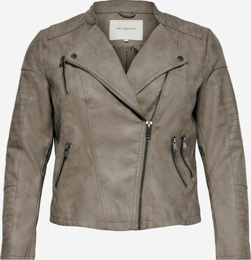 ONLY Carmakoma Between-Season Jacket 'Avana' in Brown: front