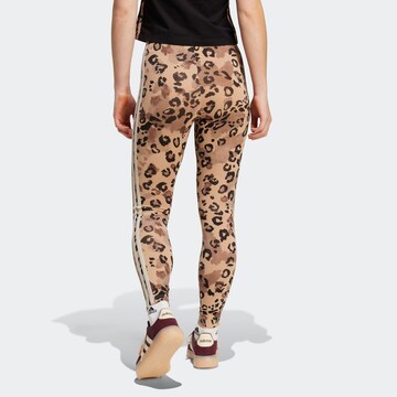 ADIDAS SPORTSWEAR Skinny Sporthose in Braun
