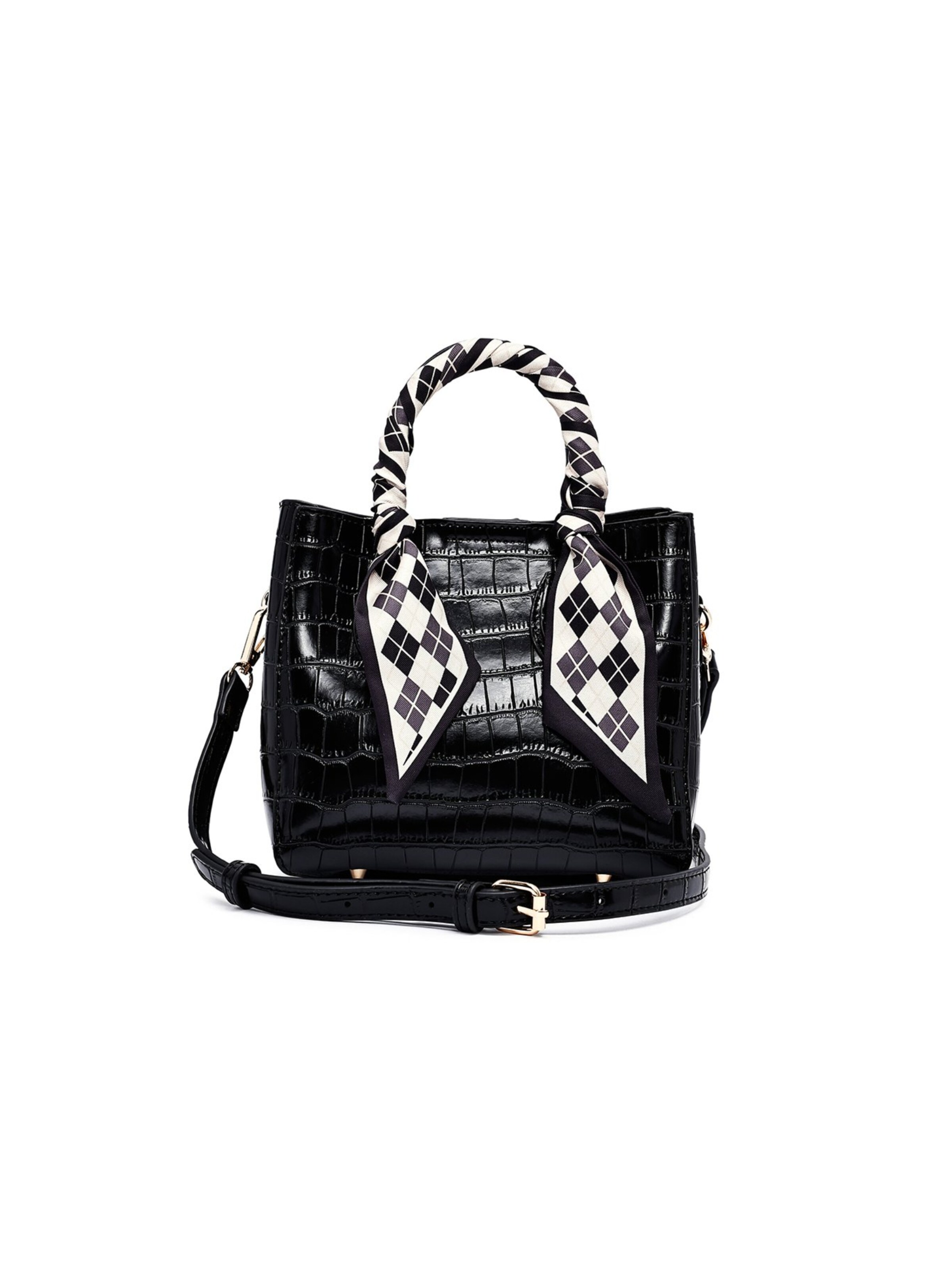 Derimod Handbag in Black: front