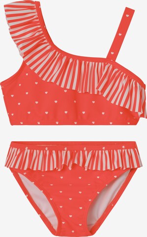 NAME IT Bralette Bikini 'ZEDOT' in Orange: front