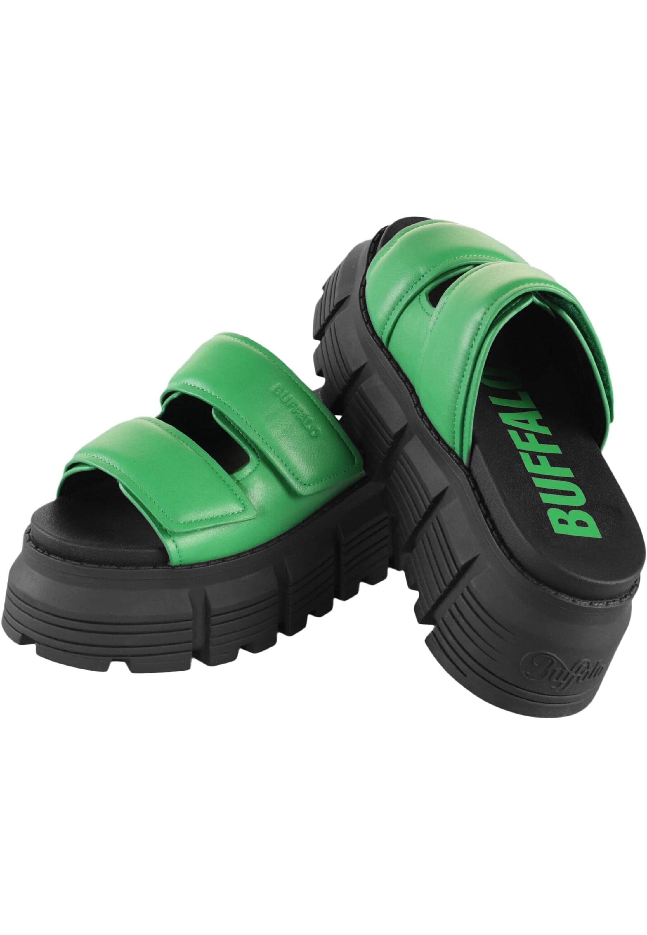 Mule 'Ava Velari' BUFFALO en vert