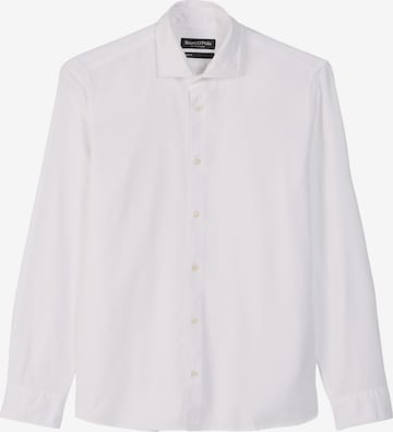 Regular fit Camicia di Marc O'Polo in bianco: frontale