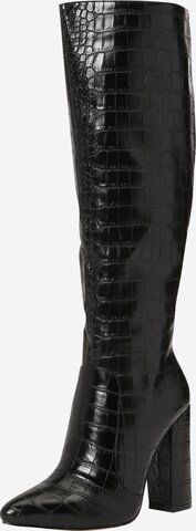 Misspap - Botas en negro: frente